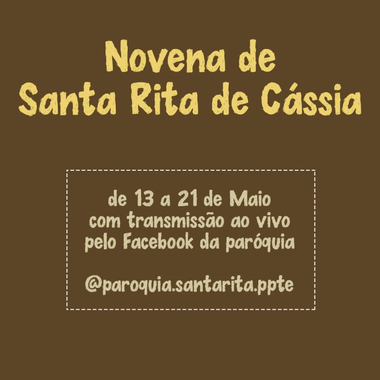 Leia mais sobre o artigo Novena de Santa Rita de Cássia