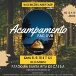 Leia mais sobre o artigo Acampamento Fac